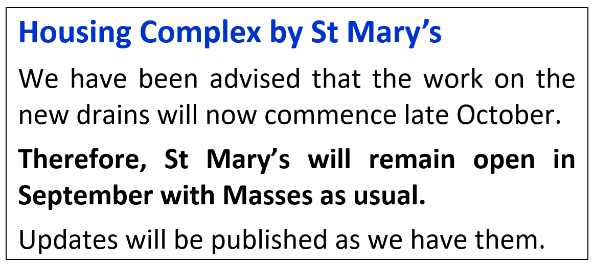 St Mary Masses update 1